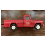 Vintage red Tonka Jeep pickup truck 1960s/1970s