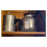 MICRO Stainless Tea Pot, Aluminum Coffee Pot