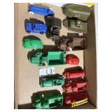 Tray of Toy Cars