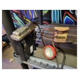 Miners cap light & Magnetic tape eraser