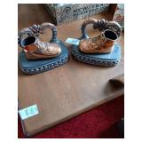 Pair of baby bookends