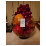 Fruit bowl with plastic Fruit nice