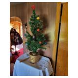 Roatting Fiber Optic Christmas tree 36in. Tall