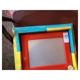 Etch  a sketch in box