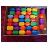 Plastic pop beads