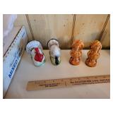 Turkey salt and pepper shakers
