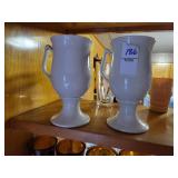 2 hall Irish coffee mugs