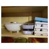 Cros-ley ice cub trays & misc items