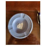 Rare Wedgwood jasper ware blue ash tray