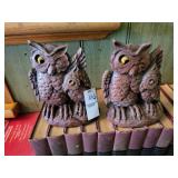 Owl book ends