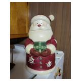 Ceramic Santa Claus cookie jar