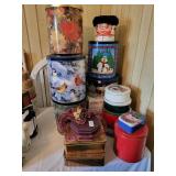 Assortment of tins