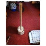 Antique butter churn