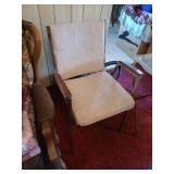 Heavy duty metal chair