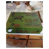 Vintage Libbey Tally Ho drinking glass set of 8