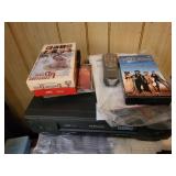 VHS Samsung & misc items