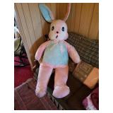 Vintage pink rabbit 6ft. With ears