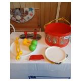 Vintage Fisher Price 1979 music set appears