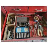 Assortment of sockets and misc tools