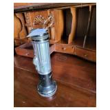 Vintage wing star tricolor metal flashlight
