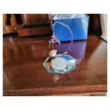 Glass gallery crystal collection humming bird