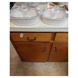 Corning French White casserole set