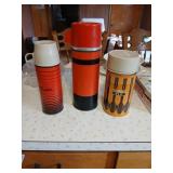 Lot of 3 vintage thermo