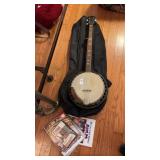 Vintage Gloan Banjo W Instruction Books
