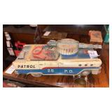 Vintage Battery T.N Trademark P.D 26 Patrol Litho