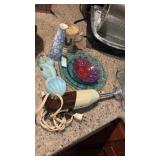 Trays, Vases, and Mixer