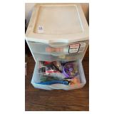 Container of Fishing Supplies