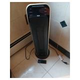DREO electric fan/heater with remote as is