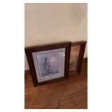 Two Framed Pictures