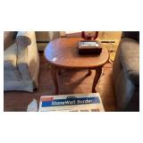 Wooden End Table NO CONTENTS