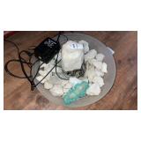 Decorative Quartz rock lamp