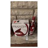 Franzia Boxed Wine and Bottle
