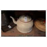 Enamelware Tea Kettle