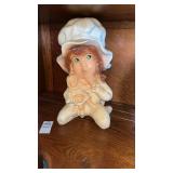 vintage Alice chalkware figurine