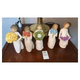 5 Willow Tree Figurines