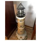 Large Solar Light House - 36 inches h