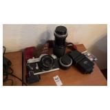 Vintage Canon TX Camera, Lenses and More