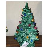 Vintage Ceramic Christmas tree - 11 inches h