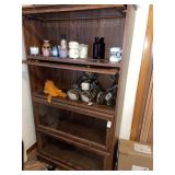 Sauder 4 Shelf Pull Up Glass doors ** no contents
