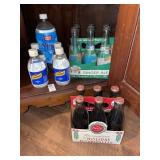Vintage Coca- Cola bottles & Ginger ale &