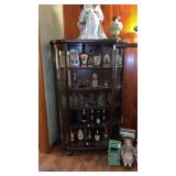 Curio Cabinet NO GLASS NO CONTENTS