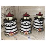 Lighthouse canister set