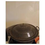 Antique dough riser pan