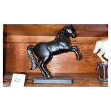 Cast Iron Horse Coin Bank