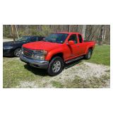 2009 GMC Canyon SLE, 115,410 miles, odometer d
