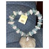 Handcrafted -Indonesia - heart shaped rock